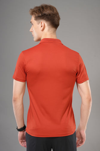 KA 53 Pocket Collar Dri-FIT T-Shirt | Red