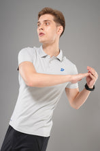 KA 53  Collar Dri-FIT T-Shirt | Light Grey