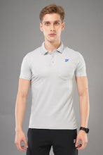 KA 53 Pocket Collar Dri-FIT T-Shirt | Light Grey