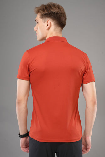 KA 53  Collar Dri-FIT T-Shirt | Red