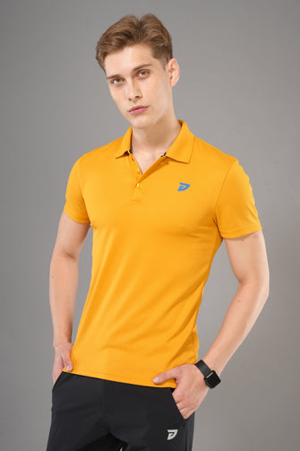 KA 53 Collar Dri-FIT T-Shirt | Yellow