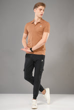 KA 53  Collar Dri-FIT T-Shirt | Brown