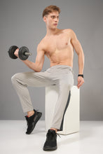 KA 53 Bottom Stripe Dri-FIT Trackpant | Light Grey