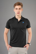 KA 53 Pocket Collar Dri-FIT T-Shirt | Black