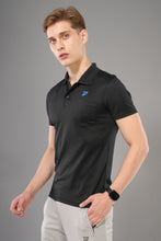 KA 53 Pocket Collar Dri-FIT T-Shirt | Black