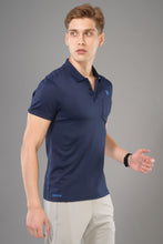 KA 53 Pocket Collar Dri-FIT T-Shirt | Navy
