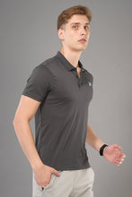 KA 53  Collar Dri-FIT T-Shirt | Dark Grey