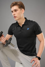 KA 53 Collar Dri-FIT T-Shirt | Black