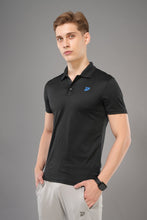 KA 53 Collar Dri-FIT T-Shirt | Black