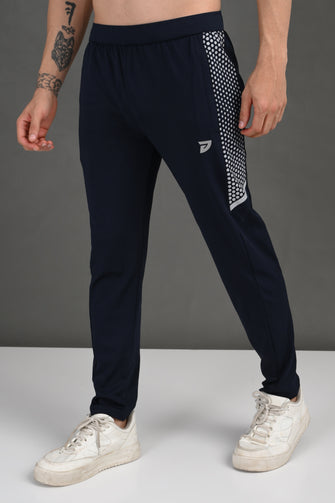 KA53 Aerodot Dri-FIT Trackpant - Navy Blue