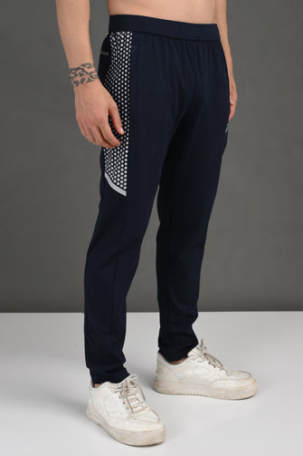 KA53 Aerodot Dri-FIT Trackpant - Navy Blue
