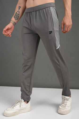 KA53 Aerodot Dri-FIT Trackpant -L Grey