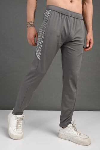KA53 Aerodot Dri-FIT Trackpant -L Grey