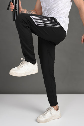 KA53 Aerodot Dri-FIT Trackpant - Black