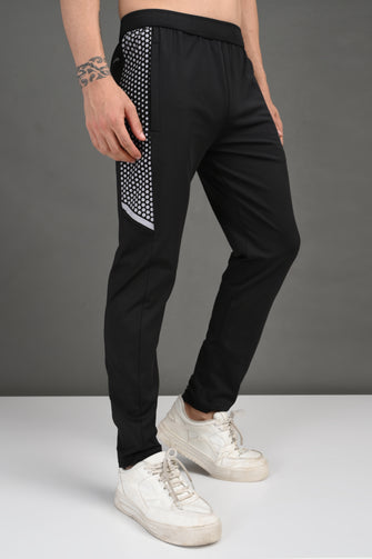 KA53 Aerodot Dri-FIT Trackpant - Black