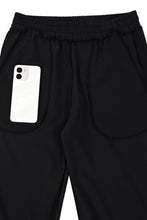 KA53 Nylon Relaxed Fit Trackpant Black