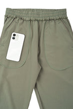 KA53 Nylon Relaxed Fit Trackpant Sage Green