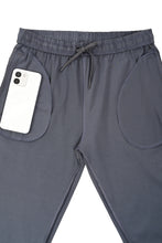 KA53 Dri-FIT Plain Lycra Trackpant Dark Grey