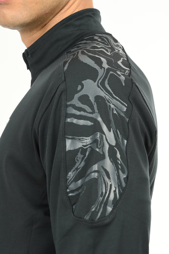 KA53 Unisex RapidDry Dri-FIT Lycra Jacket | D. Grey