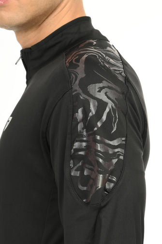 KA53 Unisex RapidDry Dri-FIT Lycra Jacket | Black