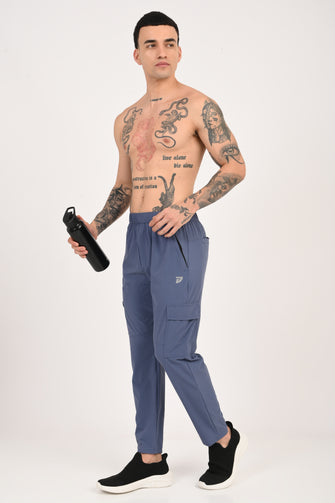 KA53 QuickDry Water Resistant Travel Cargos - P Loaded Ink