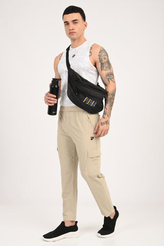 KA53 QuickDry Water Resistant Travel Cargos - Plaze Taupe