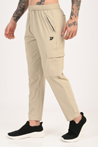 KA53 QuickDry Water Resistant Travel Cargos - Plaze Taupe
