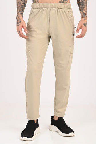KA53 QuickDry Water Resistant Travel Cargos - Plaze Taupe