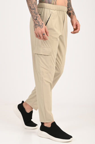 KA53 QuickDry Water Resistant Travel Cargos - Plaze Taupe