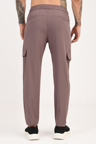 KA53 QuickDry Water Resistant Travel Cargos - Dusky Plum