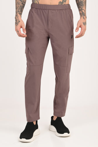 KA53 QuickDry Water Resistant Travel Cargos - Dusky Plum