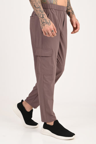 KA53 QuickDry Water Resistant Travel Cargos - Dusky Plum