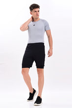 KA53 2-in-1 Compression Shorts Black