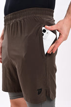 KA53 2-in-1 Compression Shorts Caviear