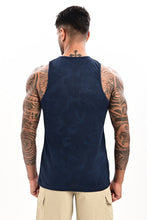 KA 53 Camouflage Dri-Fit Tanktop Navy Blue
