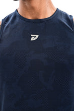 KA 53 Camouflage Dri-Fit Tanktop Navy Blue