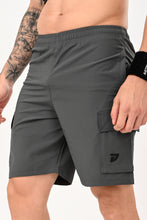 KA53 Core Cargo Shorts Dark Grey