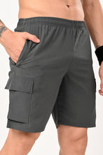 KA53 Core Cargo Shorts Dark Grey