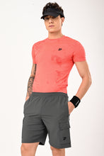 KA53 Core Cargo Shorts Dark Grey
