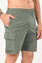 KA53 Core Cargo Shorts  Green