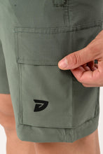 KA53 Core Cargo Shorts  Green