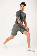 KA53 Core Cargo Shorts  Green