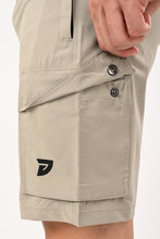KA53 Core Cargo Shorts Light Grey
