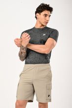 KA53 Core Cargo Shorts Light Grey