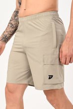 KA53 Core Cargo Shorts Light Grey