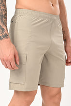 KA53 Core Cargo Shorts Light Grey