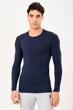 KA53 Compression Full Sleeve Navy Blue