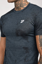 KA53 Performance Activewear T-Shirt Grey Navy