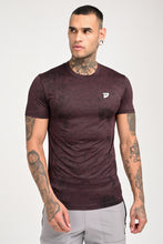 KA53 Performance Activewear Dri-Fit T-Shirt Wine Black