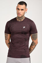 KA53 Performance Activewear Dri-Fit T-Shirt Wine Black
